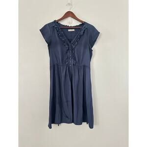 American Eagle Outfitters Ruffle Cap Sleeve Dress